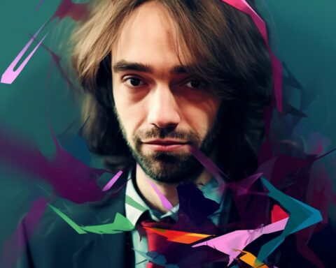 Cédric Villani par le logiciel Midjourney