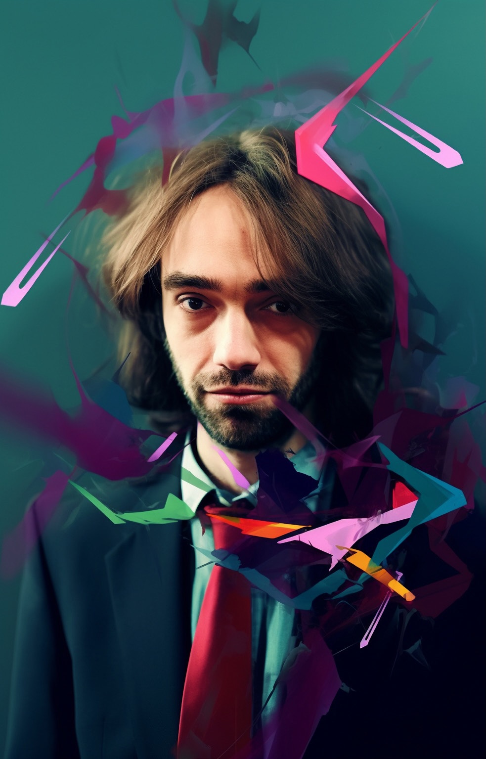 Cédric Villani par le logiciel Midjourney